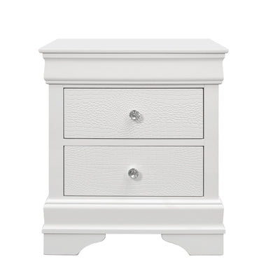 Shaker - Crocodile Metallic Nightstand