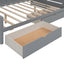 Daybed With All-In-One Cabinet And Shelf