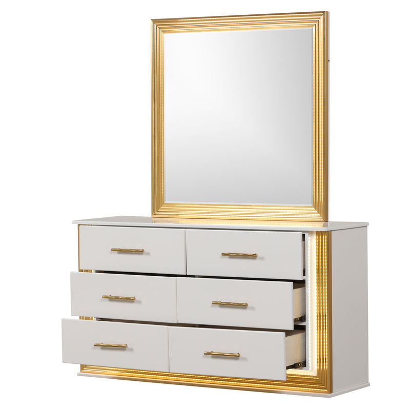 Obsession - Bedroom Set With LED