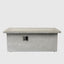 Rectangular Propane Gas Fire Pit Table With 60000 Btu For Outdoor Spaces - Light Gray