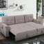 Ashlyn - Reversible Sleeper Sectional Sofa With Storage Chaise, USB Charging Ports And Pocket