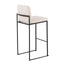 Fuji - Contemporary High Back Barstool Elegant Design