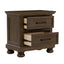 2 Drawer Nightstand With USB Charging Station