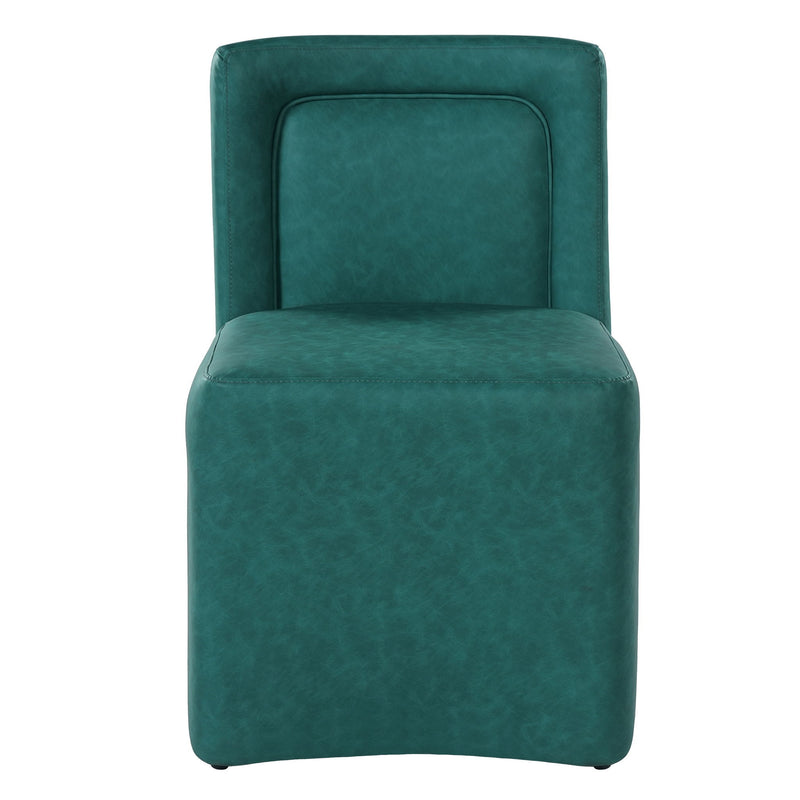Vintage Upholstered Dining Chairs (Set of 2)