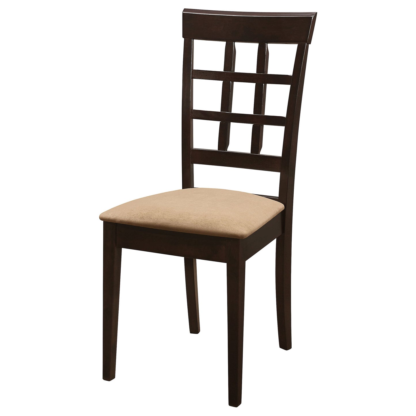 Lattice Back Dining Chair (Set of 2) - Brown