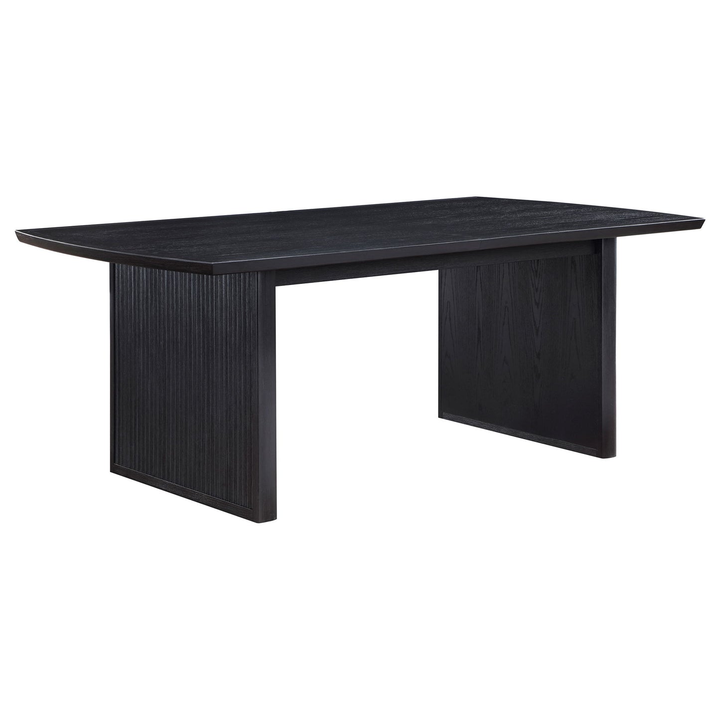 Mason - Removable Extension Leaf Dining Table - Black