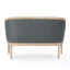 French Country Chesterfield Style Tufted Loveseat