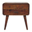Avora - 3 Drawer Nightstand - Brown