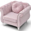 Chic Transitional Flared Arm Chair