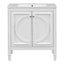 Bathroom Vanity With Sink With 2 Doors And Adjustable Shelf