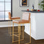 Fuji - Contemporary Design High Back Barstool