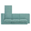 L-Shaped Modular Sofa With Double Layer Cushion