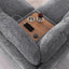 Celine - Fabric Corner Sectional Sofa With Right-Facing Chaise, Cupholders, And Charging Ports
