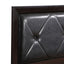 Padded Headboard Bed