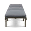 Ariana - Wood Chaise Lounge With Cushion