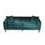 Contemporary 3 Seater Sofa With Accents