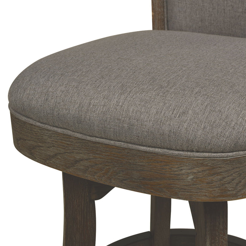 Henry - Armless Swivel Counter Height Bar Stool