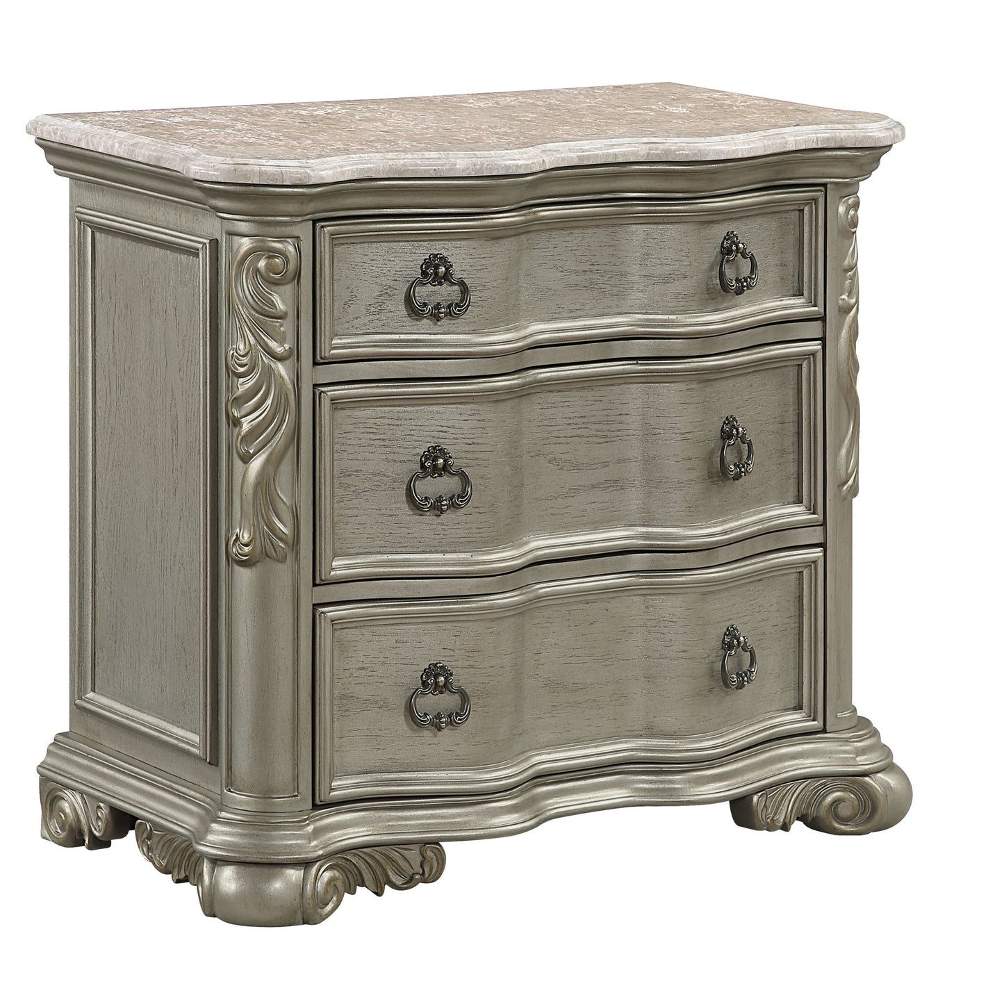 Bella - Nightstand - Champagne