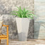 Outdoor Modern Cast Stone Planter