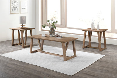 Putnam - 3 Piece Occasional Set (1 Coffee & 2 End Tables) - Walnut
