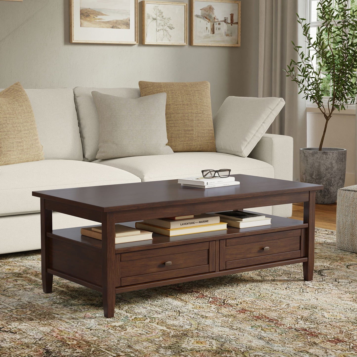 Warm Shaker - Coffee Table With Functional Storage