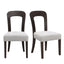 Upholstered Dining Chairs (Set of 2) - Gray