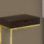 Accent Table, C - Shaped Contemporary & Modern Elegant Design