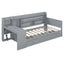 Daybed With 3 Drawers USB Ports And Desk