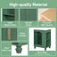 Classic Retro Bathroom Vanity With Sink, Door Shelf, Side Open Storage Frame