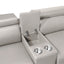 Nova - Sectional With Bluetooth Speaker, LED And Lifting Wine Cabinet