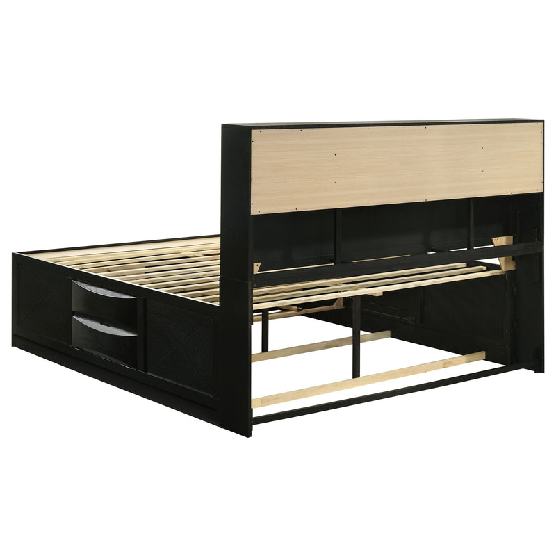 Palamino - 5 Piece Eastern King Bedroom Set - Black