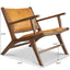 Daniel - Arm Chair - Brown / Tan