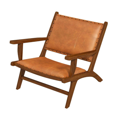 Daniel - Arm Chair - Brown / Tan