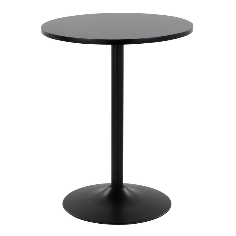 Pebble - Mid Century Modern Table Adjusts From Dining To Bar