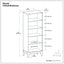 Harper - Handcrafted Bookcase With Storage