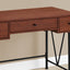 Computer Desk For Home Office, Stylish Design, Storage Drawers, Transitional