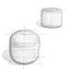 Bayley - Versatile Round Braided Pouf