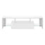 TV Stand, Console, Media Entertainment Center, Storage Cabinet, Glossy Contemporary & Modern - White