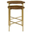 Genevieve - 2 Piece Round Nesting Table - Gold