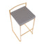 Fuji - Contemporary / Glam & Quality Construction Barstool