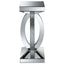 Empire - Square Side End Table - Silver