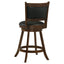 Swivel Stool With Swivel Base (Set of 2) - Black / Brown