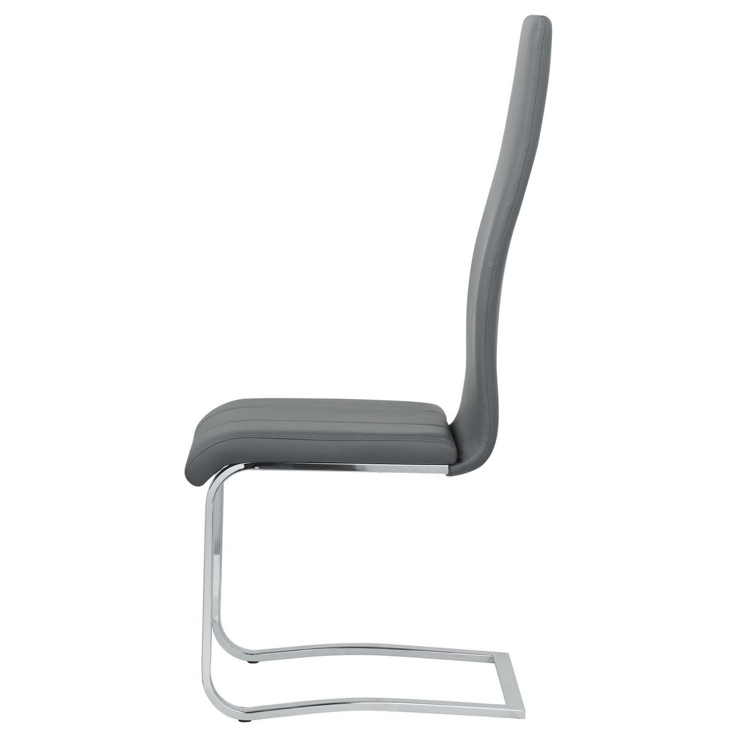 High Back Side Chairs Dining Chairs With Padded Upholstery (Set of 4)