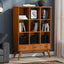Draper - 9 Cube Storage With Drawers - Brown
