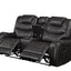 Braylon - Recliner Loveseat With Cupholder Console - Brown