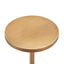 Morven - Adjustable Height Accent Table With Round Top - Antique Brass