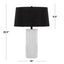 Petra - Contemporary Table Lamp (Set of 2) - Cream / Black