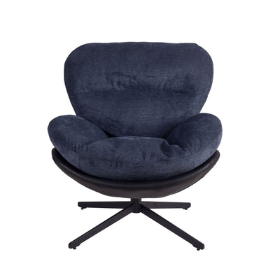 360° Swivel Office Chair, No Wheels