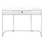 Computer Desk For Home Office, Laptop, Storage Drawers, Contemporary And Modern - White