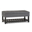 Cosmopolitan - Storage Ottoman Bench With Open Bottom